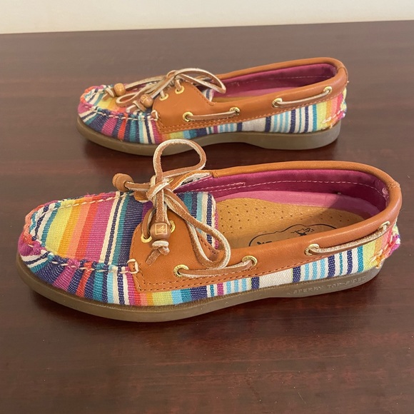 Women’s Sperry Top-Sider Rainbow Slip-on Boat Shoe Loafer - Picture 5 of 7